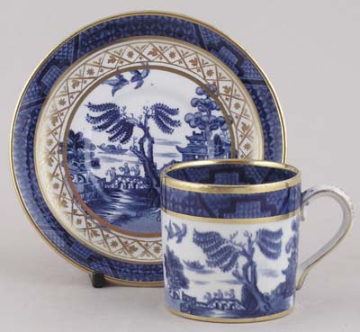Coffee Can and Saucer c1910
